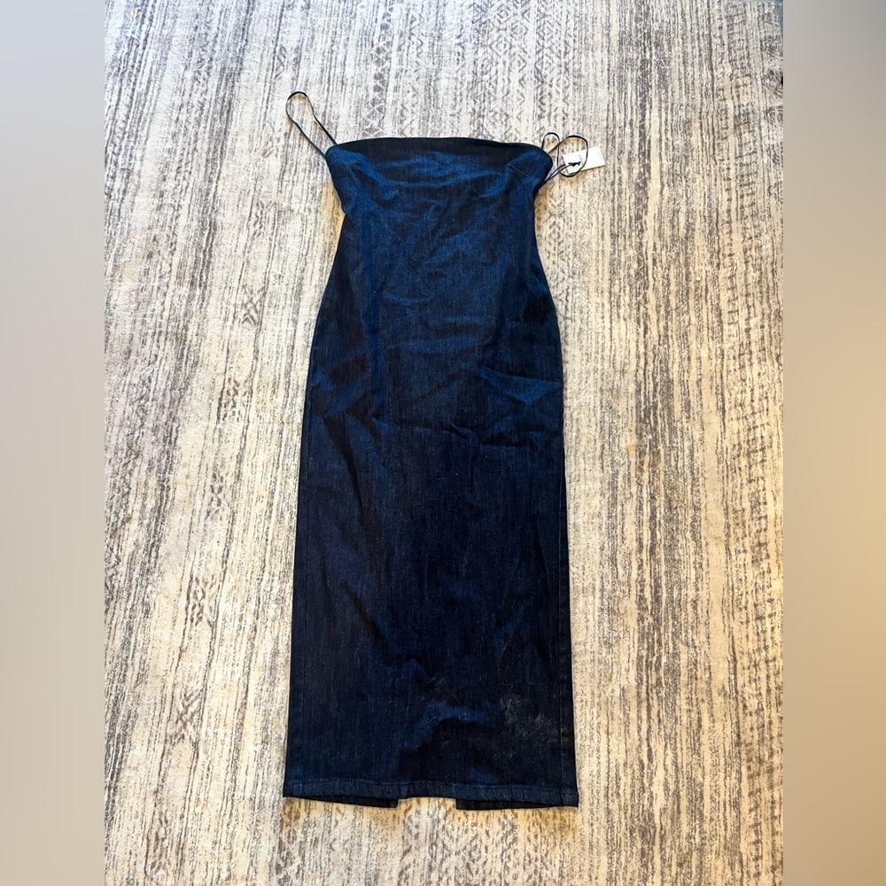 Forever 21 Dark Blue Denim Dress
